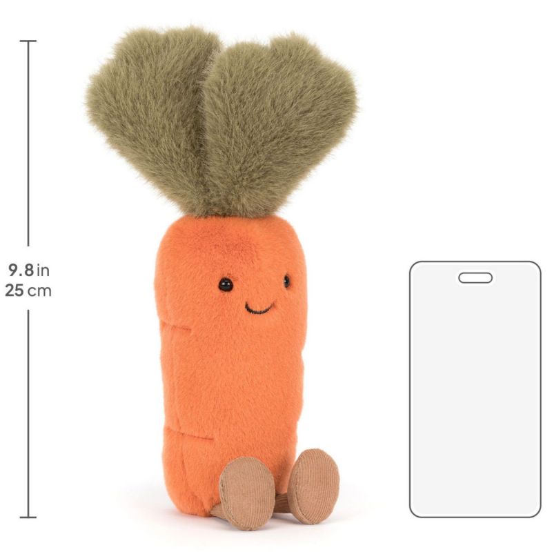 Peluche Amuseable Carotte (28 cm) Jellycat Produit 7