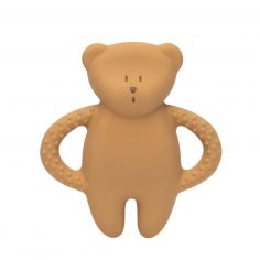 Ourson de dentition en caoutchouc naturel cappuccino - Moonie