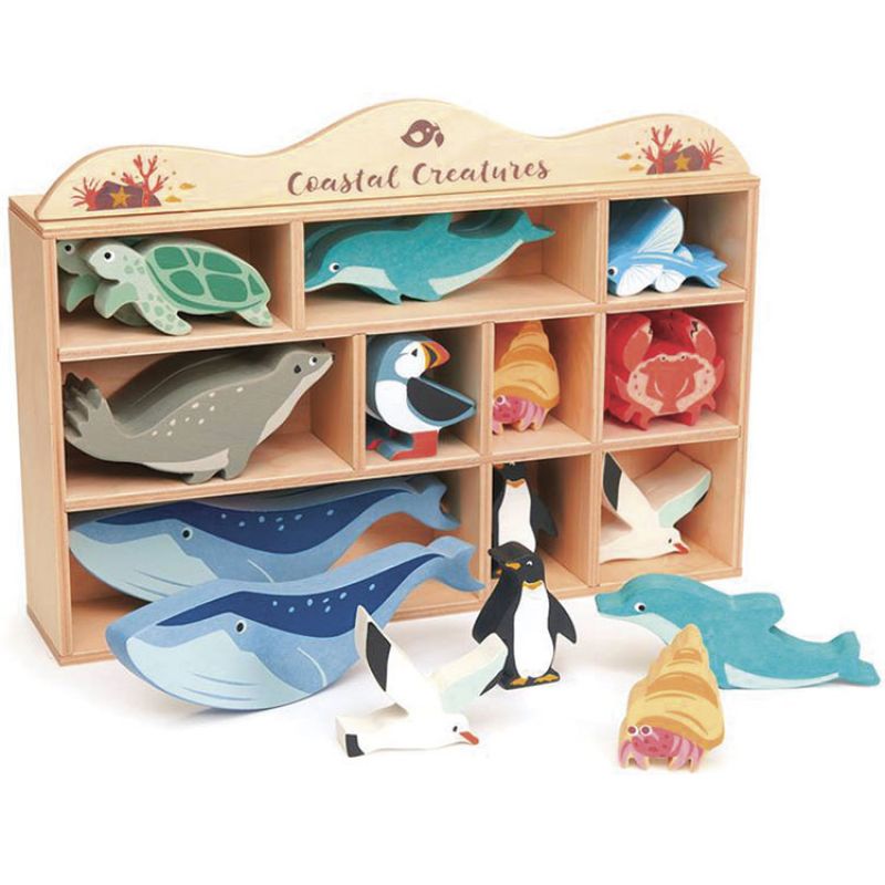 Set animaux en bois Marin Tender Leaf Produit 1 grande taille