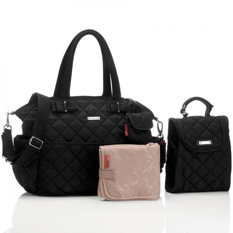 Sac à langer maman Bobby noir Storksak