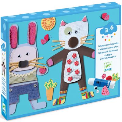 Kit de collages pour les petits Djeco