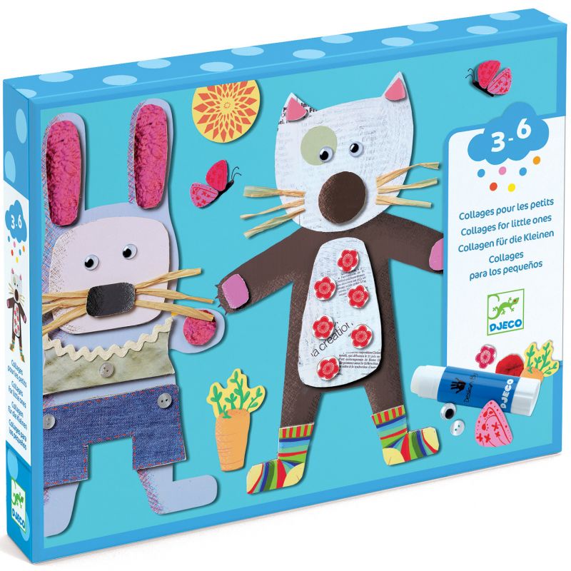 Kit de collages pour les petits Djeco