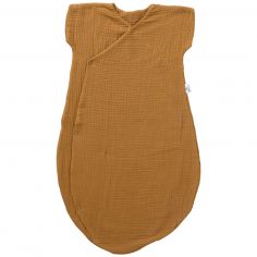 Gigoteuse d'été forme kimono double gaze havane (6-18 mois) - BB & Co