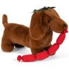 Peluche chien saucisse chorizo et son panier Konges Sløjd Produit 3