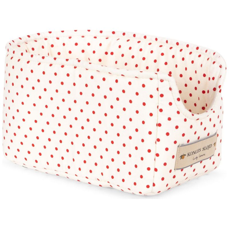 Peluche chien saucisse chorizo et son panier Konges Sløjd Produit 4