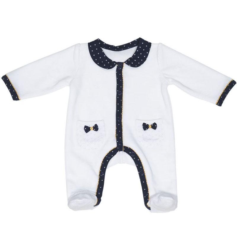 Pyjama chaud noeud Hello (Naissance) Sauthon