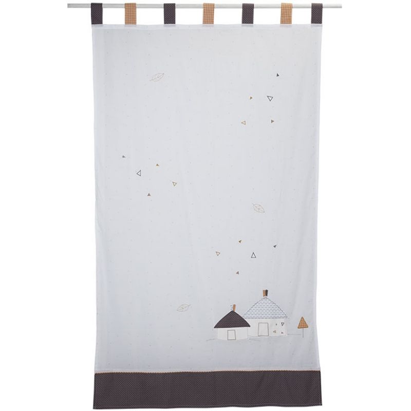 Rideau à pattes Kenza (105 x 180 cm) Sauthon