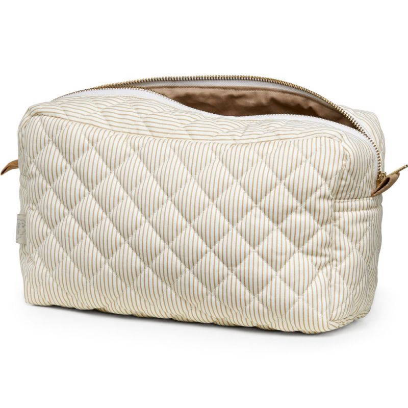 Trousse de toilette Classic Stripes Camel Cam Cam Copenhagen Produit 1 grande taille