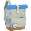 Medium sac à dos enfant Rolltop Sunny Explorer vert et bleu Lässig Produit 1