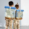 Medium sac à dos enfant Rolltop Sunny Explorer vert et bleu Lässig Ambiance 3