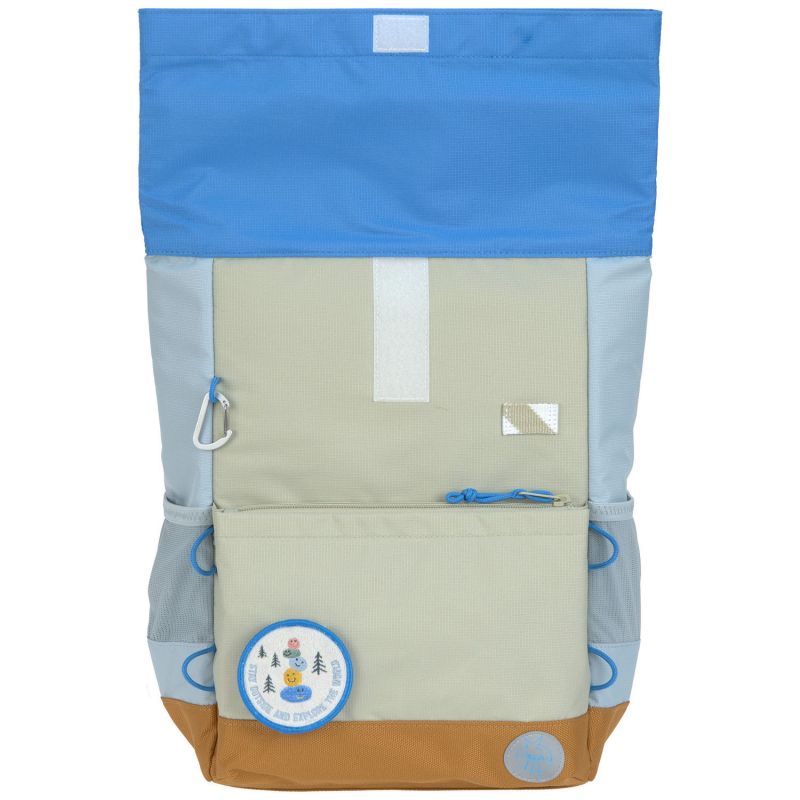 Medium sac à dos enfant Rolltop Sunny Explorer vert et bleu Lässig Produit 7