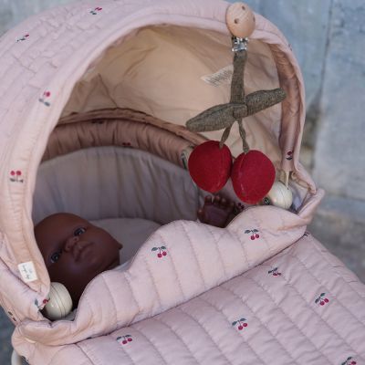 KONGES SLOJD - Couffin pour poupée et poupon Mahogany Rose – Cool