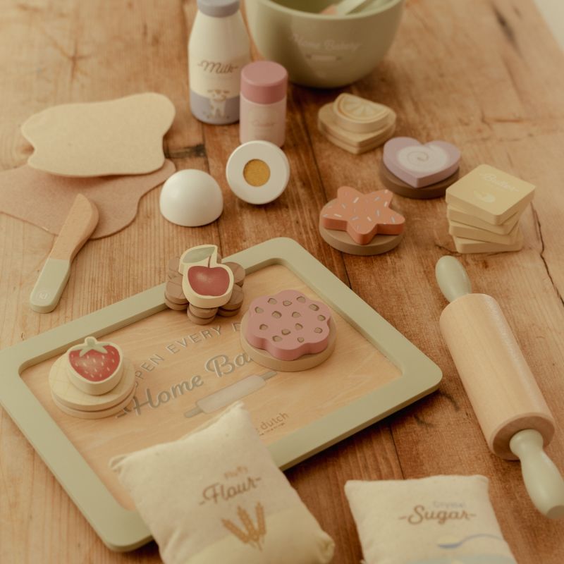 Set de pâtisserie en bois FSC Little Dutch Ambiance 9