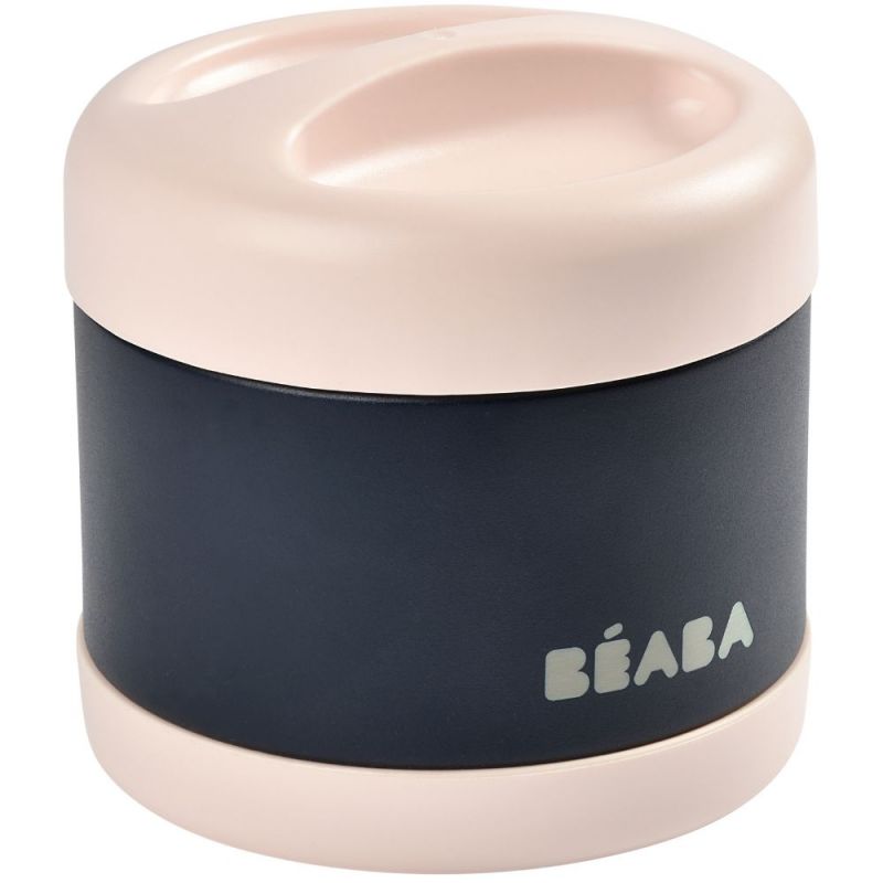 Thermos alimentaire light pink et night blue (500 ml) Béaba