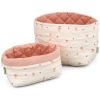 lot de 2 paniers de rangement matelassés Bows Cam Cam Copenhagen Produit 1