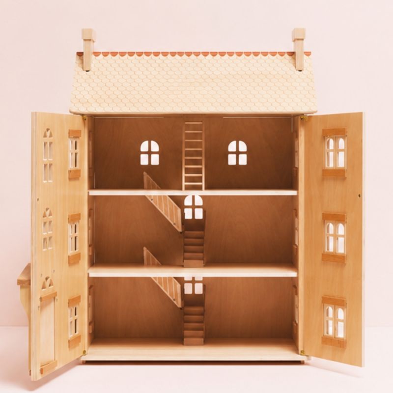 Grande maison de poupée couleur bois naturel FSC Le Toy Van Produit 4