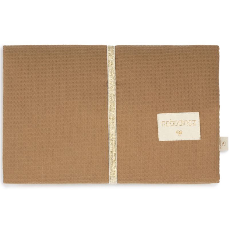 Tapis à langer imperméable Mozart Caramel (45 x 65 cm) Nobodinoz