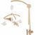Variation Ecru, blanc, beige du produit Mobile musical en bois Bali, Moka & Snow de la marque Noukie's