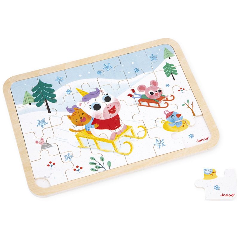 Puzzle A la montagne (24 pièces) Janod Produit 2