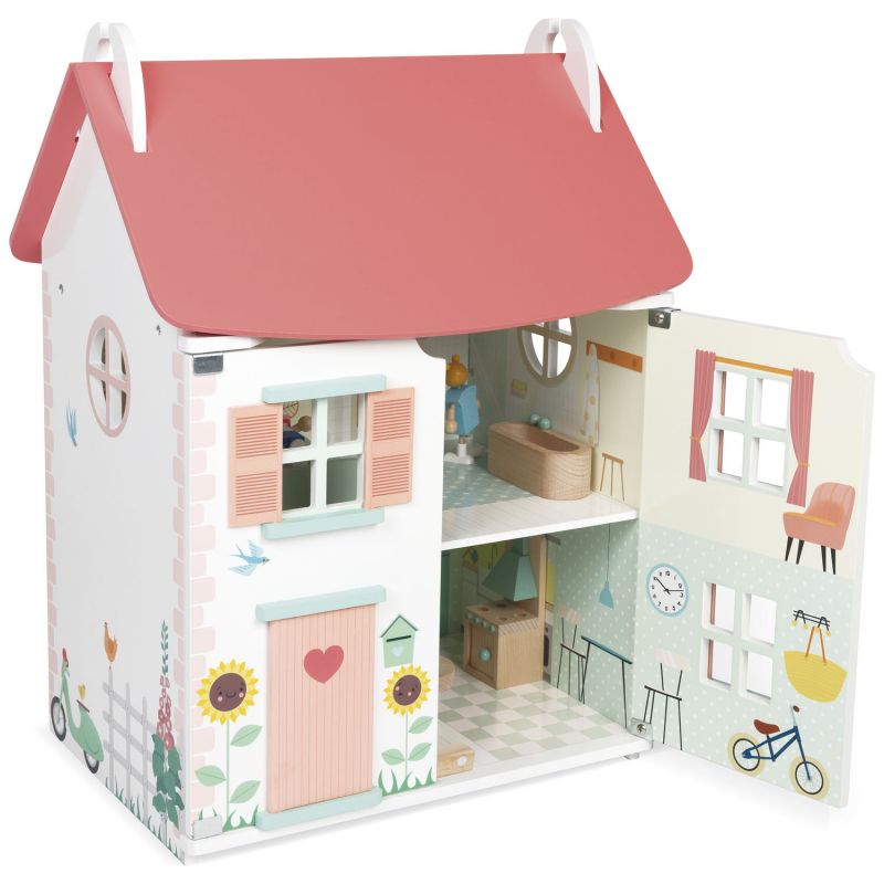 Maison de poupées et accessoires Janod Produit ouvert 4