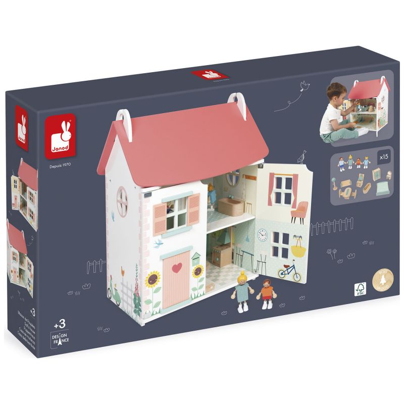 Maison de poupées et accessoires Janod Packaging 9