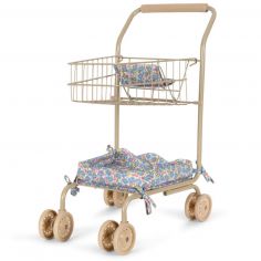 Chariot de course pour poupée Fleur Rosier - Konges Slojd