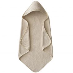 Cape de bain en coton bio Fog - Mushie