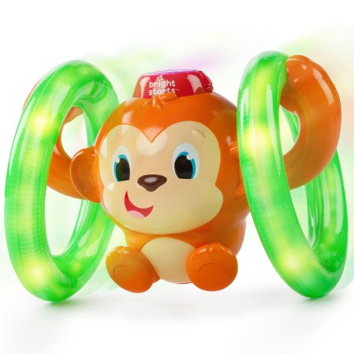 Jouet rouler petit singe Roll and Glow : Bright starts Jouet rouler petit singe Roll and Glow : Bright starts