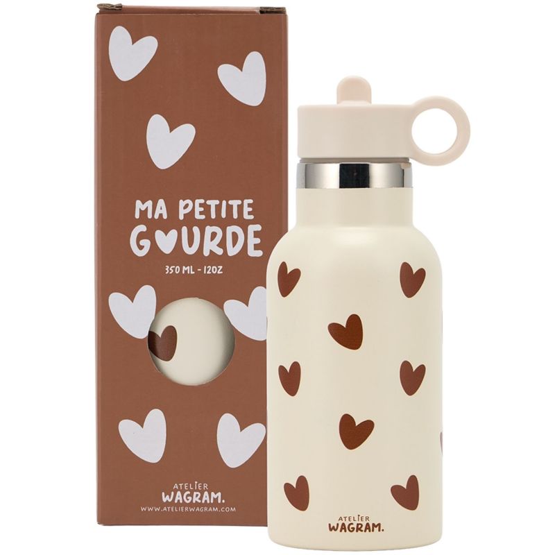 Gourde isotherme Crème (350 ml) Atelier Wagram Produit 1