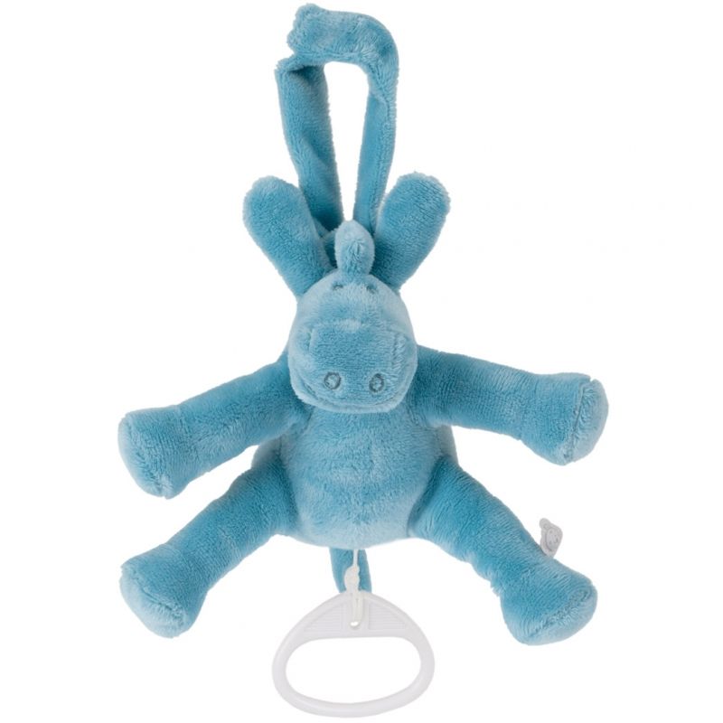 Doudou musical Paco turquoise (18 cm) Noukie's
