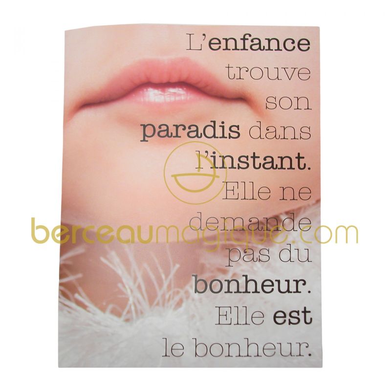 Carnet L'enfance 