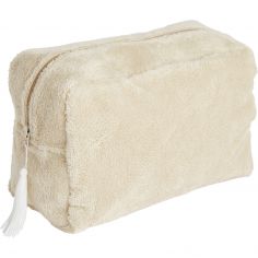 Trousse de toilette en bambou Biscuit - BB & Co