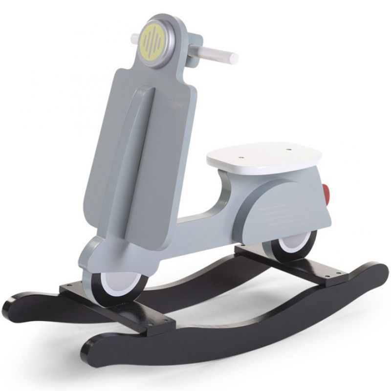 Scooter à bascule mint blue et noir Childhome