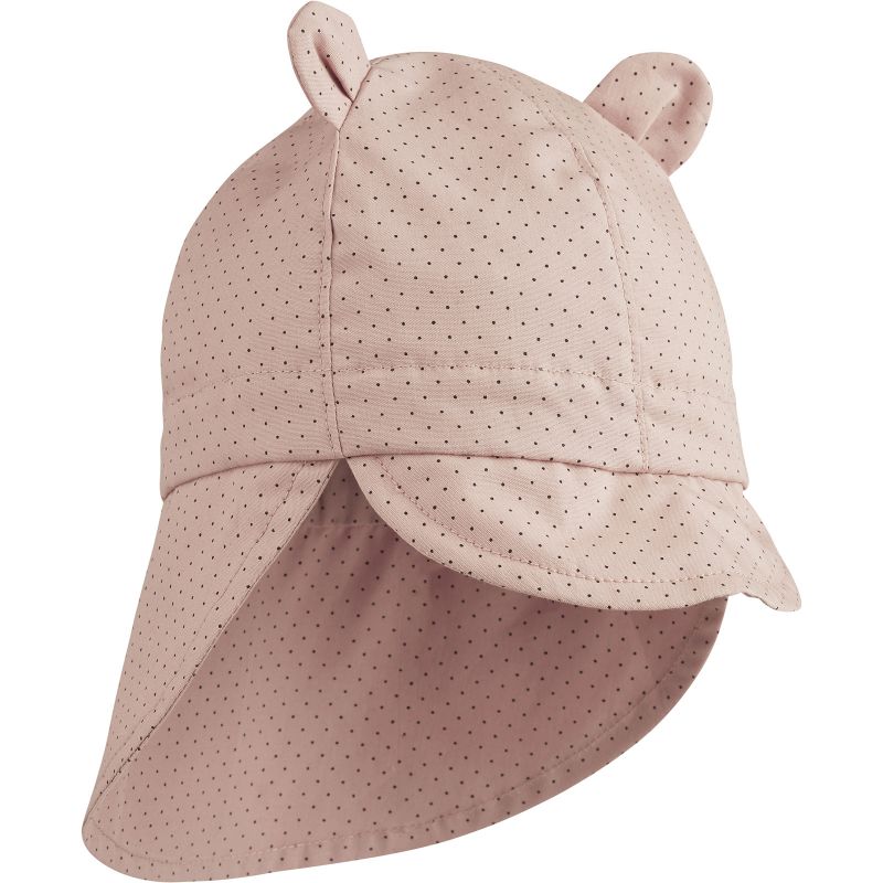 Casquette anti-UV Gorm Classic dot pois rose (0-6 mois) Liewood