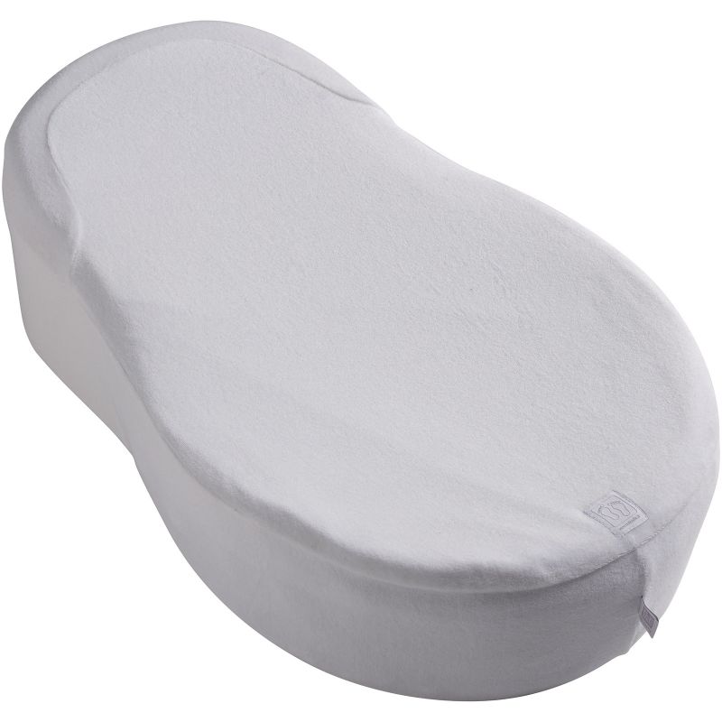 Drap housse éponge blanc pour COCOONaBABY Red Castle