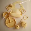 Jouet de dentition Sun Muted yellow  par Mushie