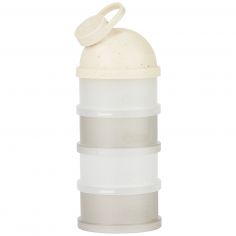 Lot de 4 boîtes doseuses Babydose Mineral Beige - Babymoov