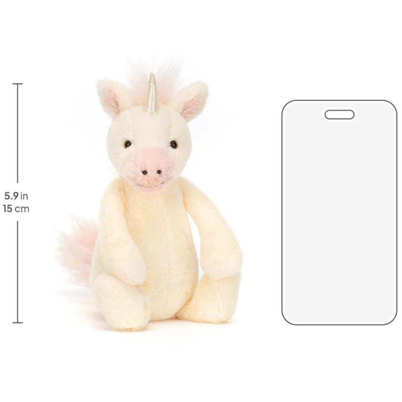 Peluche Bashful Licorne (18 cm) Jellycat Produit 5