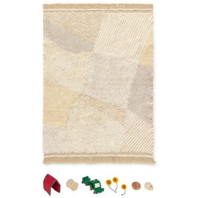 Tapis de jeu lavable Farm Fields (120 x 170 cm)  par Lorena Canals