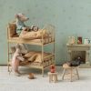 Lot de 2 tabourets Souris rose et menthe clair Maileg Ambiance 2