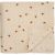 Variation Beige, rouge du produit Maxi lange en coton Butterflies (120 x 120 cm) de la marque Mushie