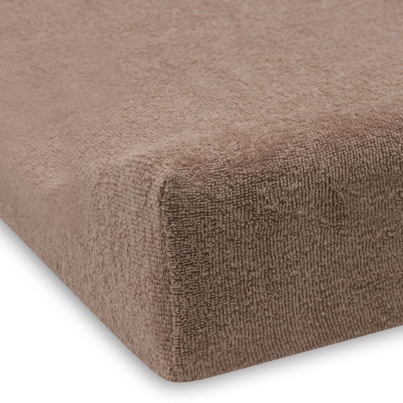Lot de 2 housses de matelas à langer en éponge Milky Coffee (50 x 70 cm) Jollein Produit 2