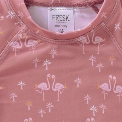 Tee-shirt anti-UV manches longues Flamingo (1-2 ans)
