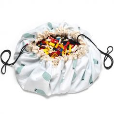 Sac à jouets 2 en 1 Print Trainmap - Play&Go