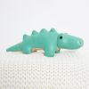 Hochet Achille le crocodile Tiny Friends (19 x 6 cm)  par Little Big Friends