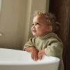 Poncho de bain Miffy Jacquard Olive Green (1-4 ans)  par Jollein