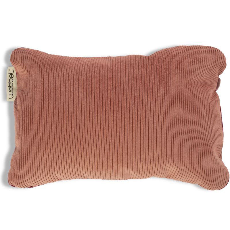 Coussin oreiller en velours Original Soft Rose Wobbel BV