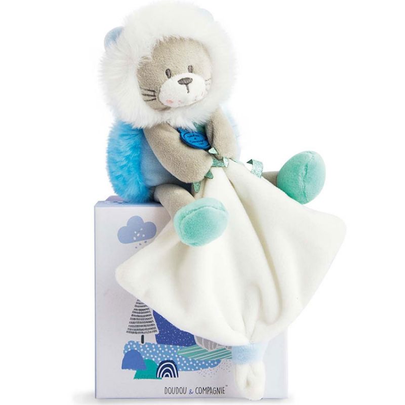 Peluche lion Artik cool (20 cm) Doudou et Compagnie