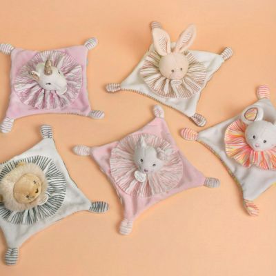 Doudou Les Chouchoux Chat blanc (20 cm)