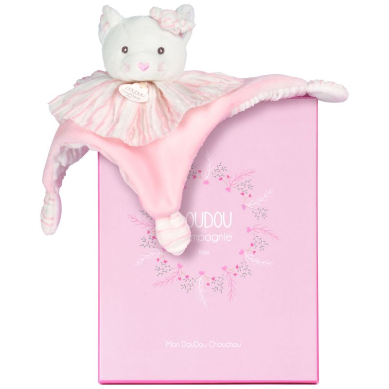 Doudou Les Chouchoux Chat blanc (20 cm) Doudou et Compagnie Produit 1